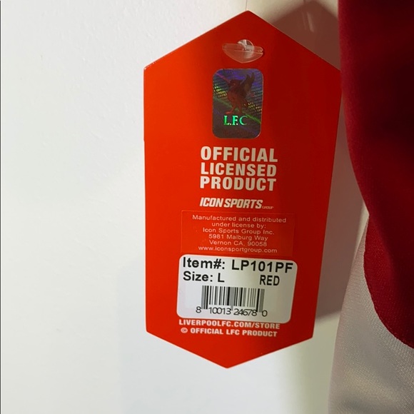 NEW Liverpool FC Men’s Soccer Jersey - Picture 7 of 7